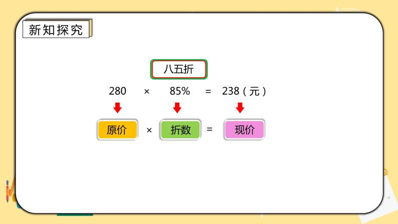 人教版小学数学六下2.1《折扣》PPT课件（送教案+练习）05