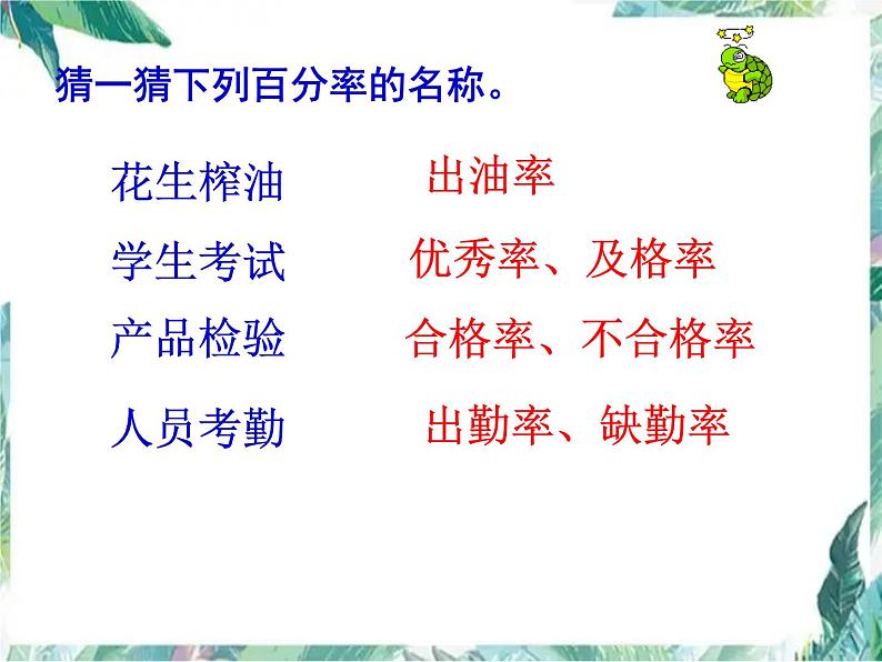 人教版 六年级上册 用百分数解决问题 优质课件第6页