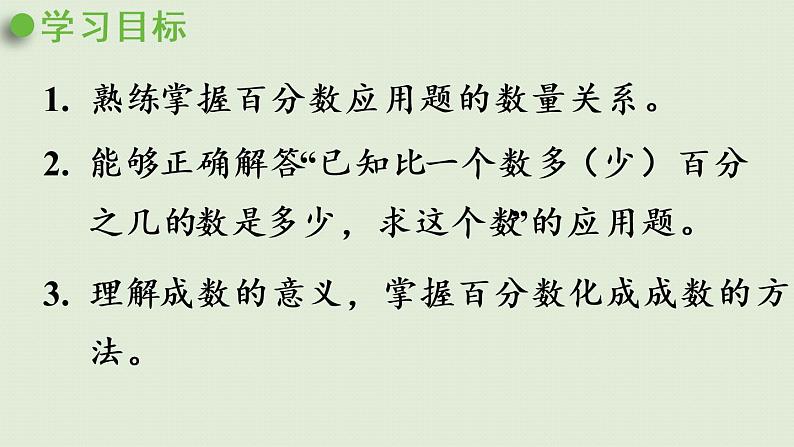 数学青岛六(下)课件欢乐农家游—百分数(二)第6课时 已知比一个数多(少)百分之几的数是多少,求这个数02