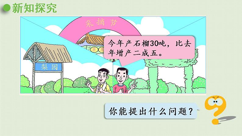 数学青岛六(下)课件欢乐农家游—百分数(二)第6课时 已知比一个数多(少)百分之几的数是多少,求这个数04