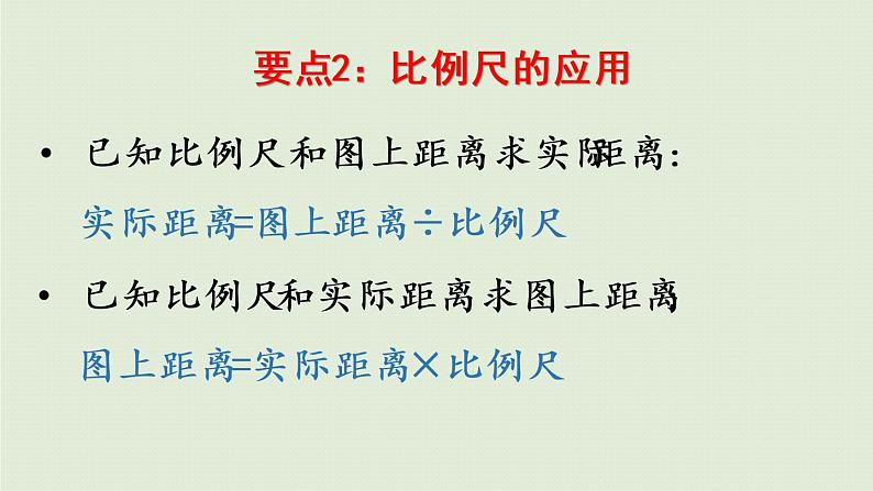 数学青岛六(下)课件 第四单元 快乐足球—比例尺 回顾整理第5页