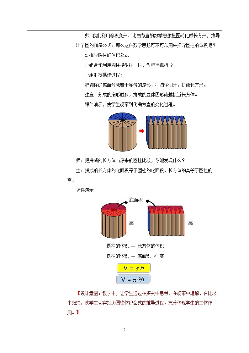 人教版小学数学六下3.3《圆柱的体积》PPT课件(送教案+练习)02