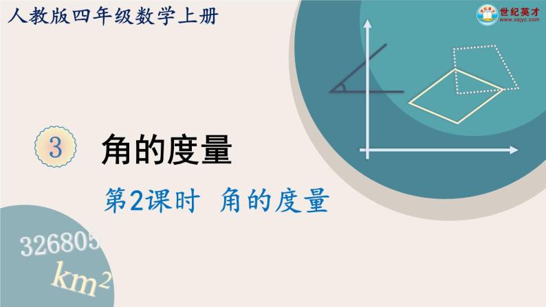 3.2《 角的度量》PPT课件+教学设计+同步练习01