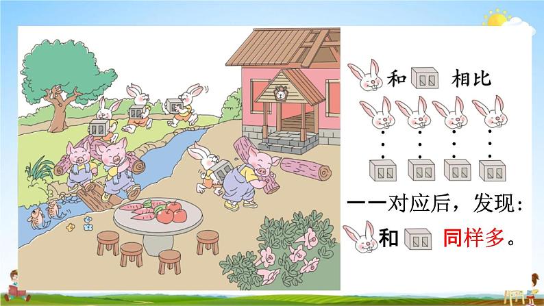 人教版一年级数学上册《1-2 比多少》课堂教学课件PPT小学公开课第6页