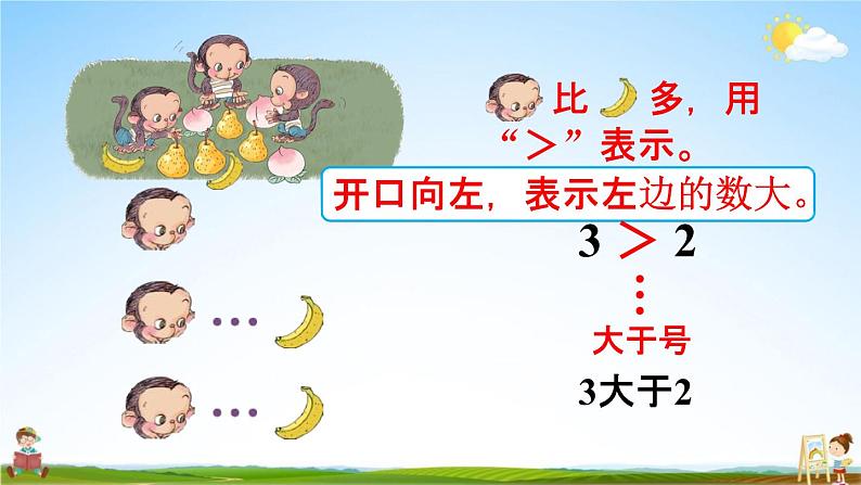 人教版一年级数学上册《3-2 比大小》课堂教学课件PPT小学公开课06