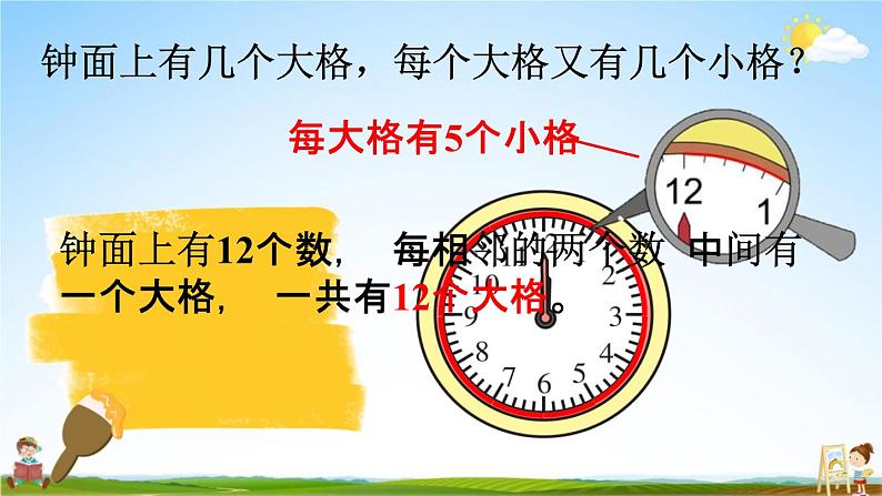 人教版二年级数学上册《7-1 认识几时几分》课堂教学课件PPT小学公开课第6页
