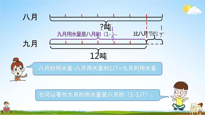 北师大版六年级数学上册《第二单元分数混合运算(三)第5课时》课堂教学课件PPT小学公开课第5页