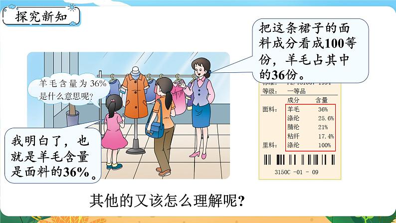 六数下(XSD)第1单元 第1课时 百分数的意义和写法 PPT课件第4页