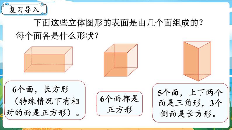 5数下(XSD)第三单元 长方体 正方体 第3课时 长方体、正方体的表面积(1) PPT课件02