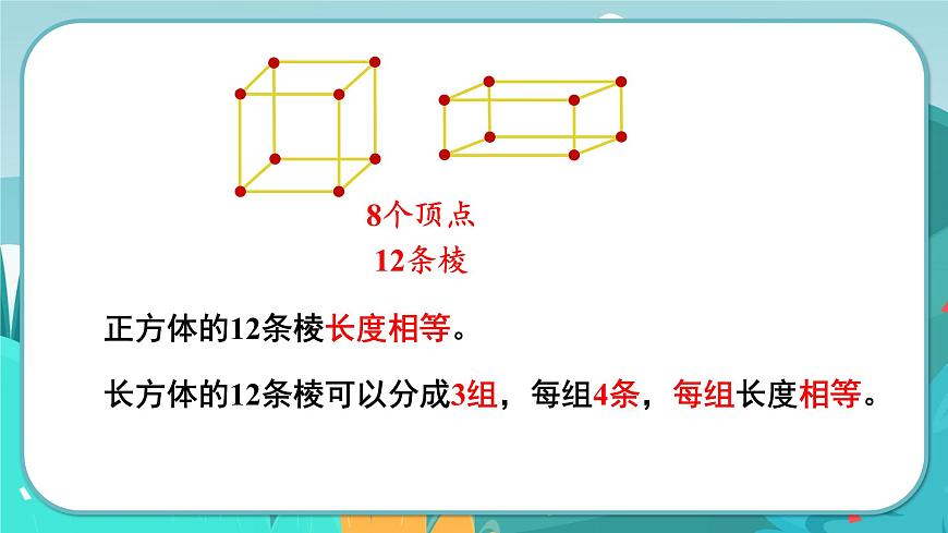 5數(shù)下(JJ)第3單元 第1課時(shí) 長方體和正方體的特征 PPT課件第6頁