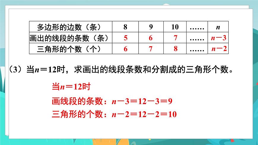 四數(shù)下(JJ)第9單元 第1課時 探索多邊形中隱含的規(guī)律 PPT課件第8頁