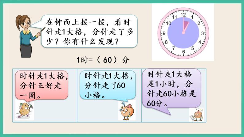 2.1 认识时、分 课件+练习07