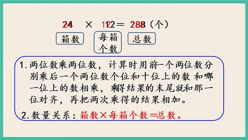 1.2 两位数乘两位数笔算(不进位) 课件+练习08