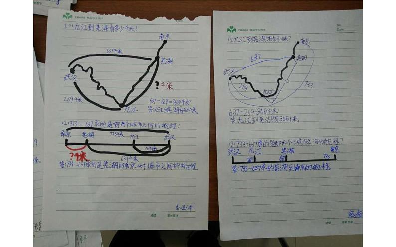 三年级数学北师大版上册 6.4 去奶奶家   课件06