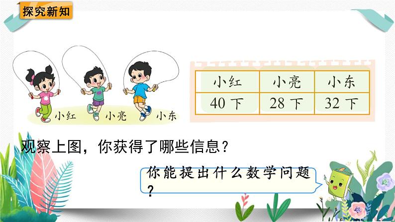 北师大数学一下课件第6课时 跳绳(1)第3页