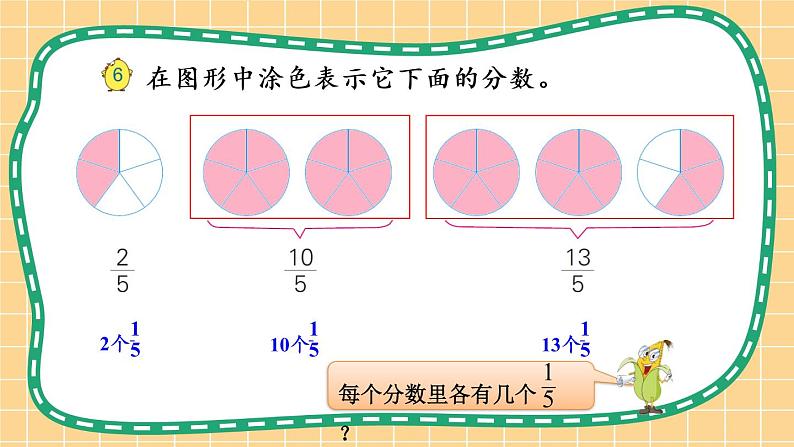 苏教版数学五年级下册4.4 真分数与假分数(课件)04