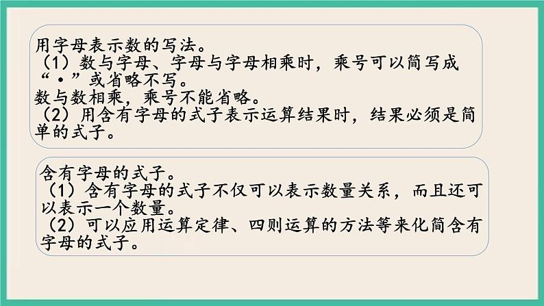 1.11 式与方程(1) 课件+练习 苏教版六下数学06