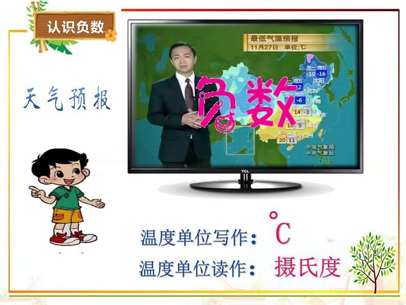 四年级数学北师大版上册 7.1 温度 课件2第2页