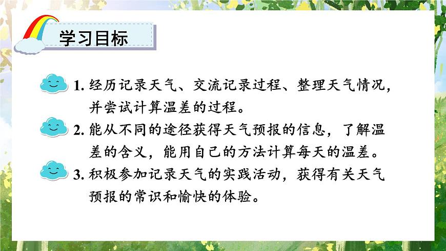 綜合與實(shí)踐 記錄天氣第2頁