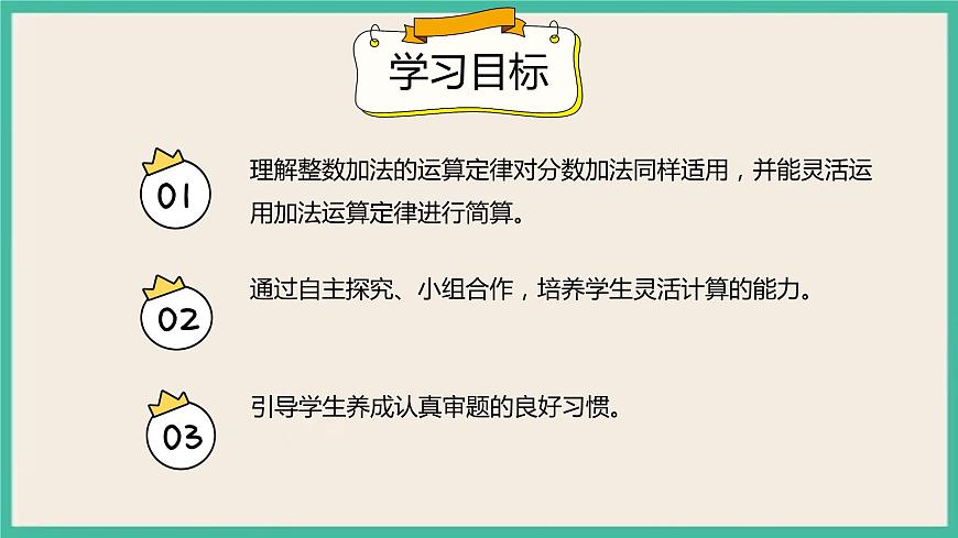6.3.2《分?jǐn)?shù)加減簡(jiǎn)便計(jì)算》課件PPT第2頁(yè)