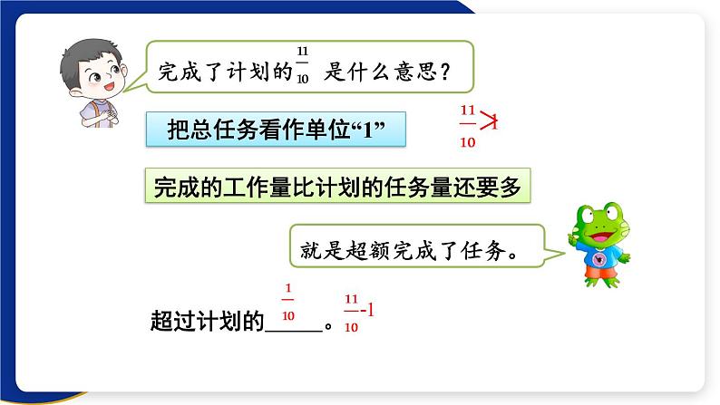 冀教版五下数学 二、《异分母分数加减法》4. 异分母分数加减 课件06