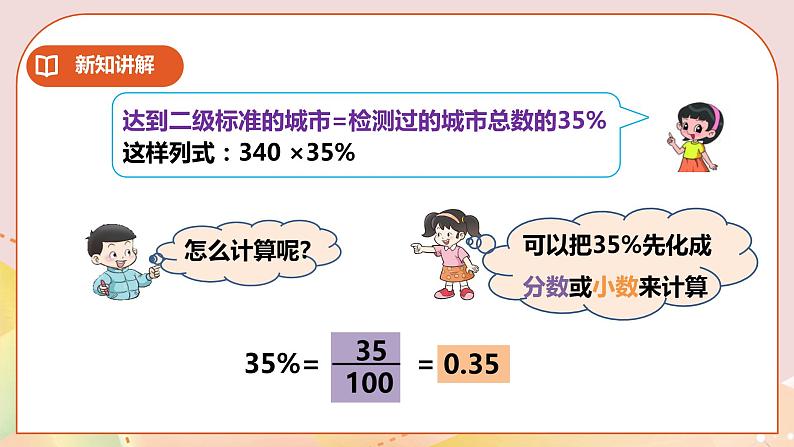第一单元第2课时《百分数、分数、小数互化》课件第6页