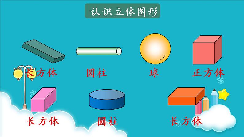 人教版数学一年级上册 第4课时 位置与图形 课件04