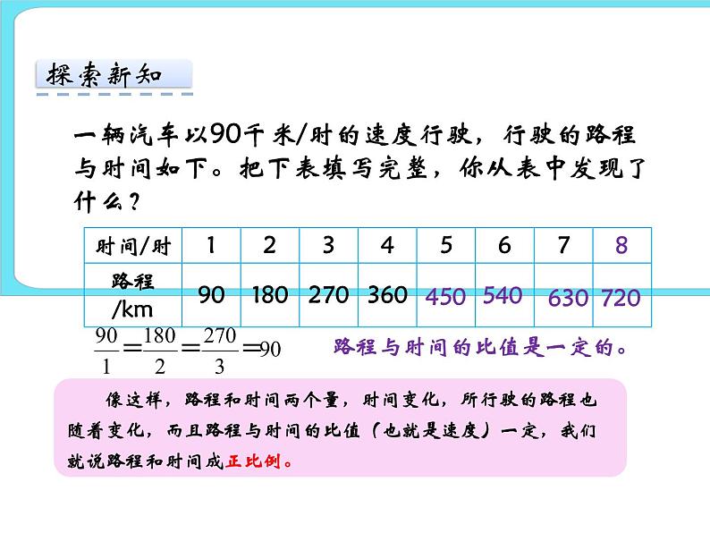 4.2正比例(1) 课件第5页