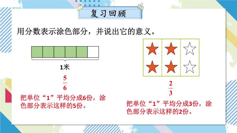 【冀教版】四下数学 《五 分数的意义和性质》2.分数与除法  课件02