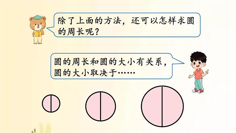 人教版数学六年级上册 第2课时 圆的周长(1) 课件第6页
