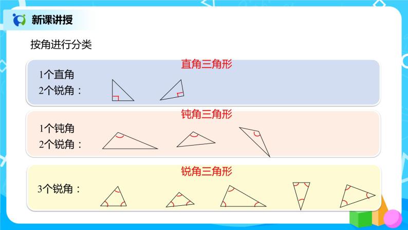 人教版数学四年级下册第五单元第四课时《三角形的分类》课件+教案+习题08