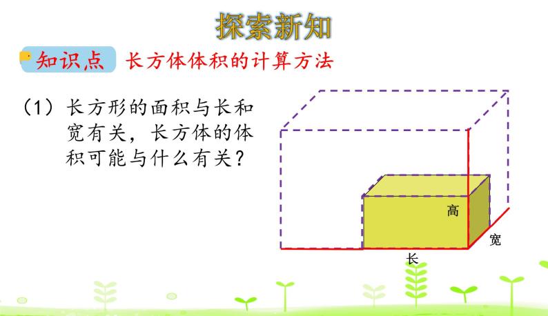 4.4 长方体的体积（1） 优质课件 北师大版数学五年级下册04