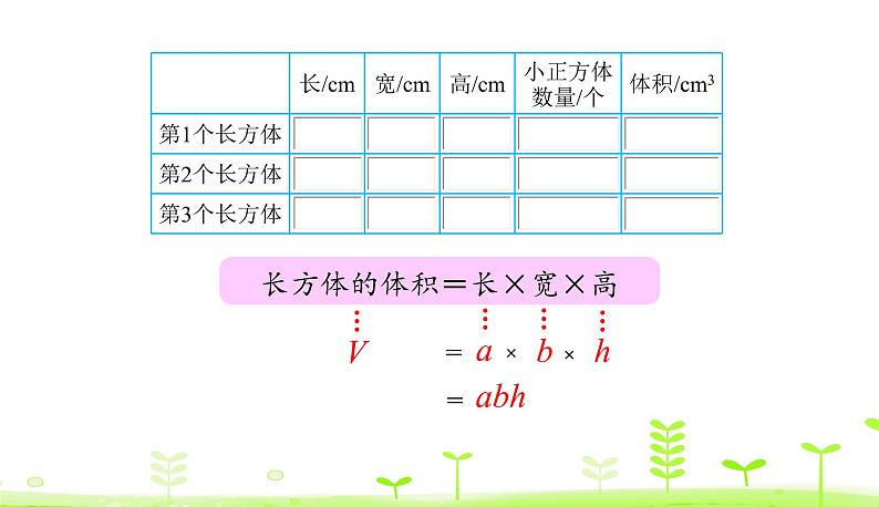 4.4 长方体的体积(1) 优质课件 北师大版数学五年级下册第6页