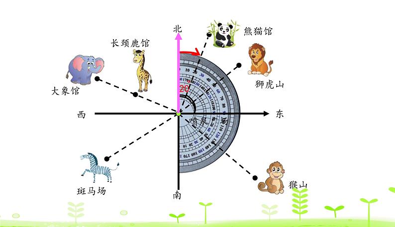 6.1 确定位置(一) 优质课件 北师大版数学五年级下册05