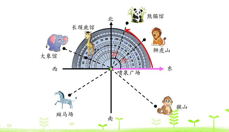 6.1 确定位置(一) 优质课件 北师大版数学五年级下册06