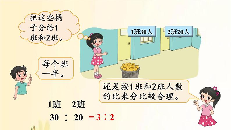 北师大版数学六年级上册 第4课时 比的应用(1) 课件04