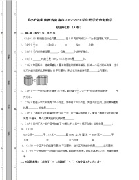 【小升初】陕西省商洛市2022-2023学年升学分班考数学模拟试卷AB卷（含解析）