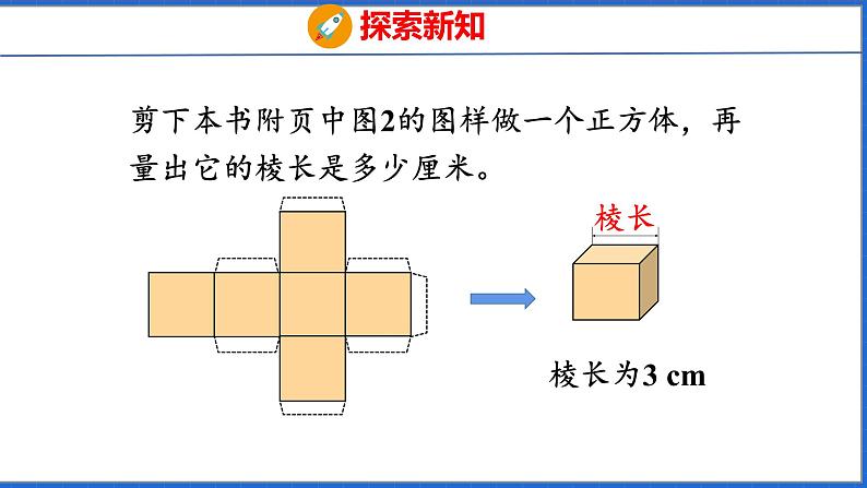 新版人教版五年级数学下册 3.2 正方体(课件)第7页