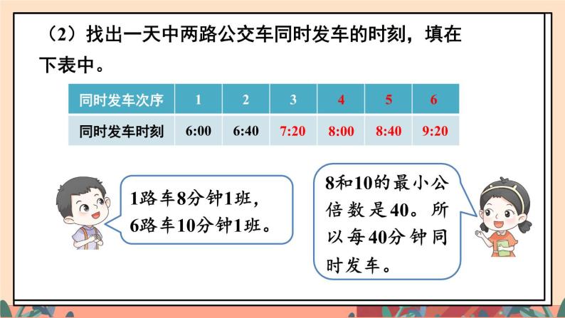 冀教版数学五年级下册 2.5公交车上的数学课件PPT06