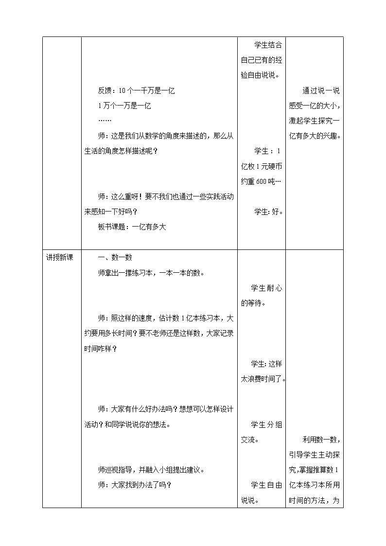4.3《一亿有多大》课件(送教案+学案)02