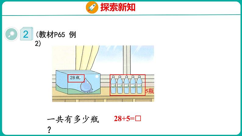 6.3 两位数加一位数(进位)(课件)人教版数学一年级下册05