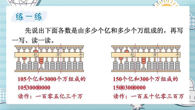 苏教版数学四年级下册 2.4认识含有亿级的数(二) 课件05