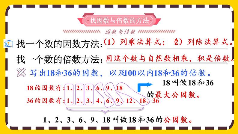 9.1.1 因数和倍数(课件PPT)第4页