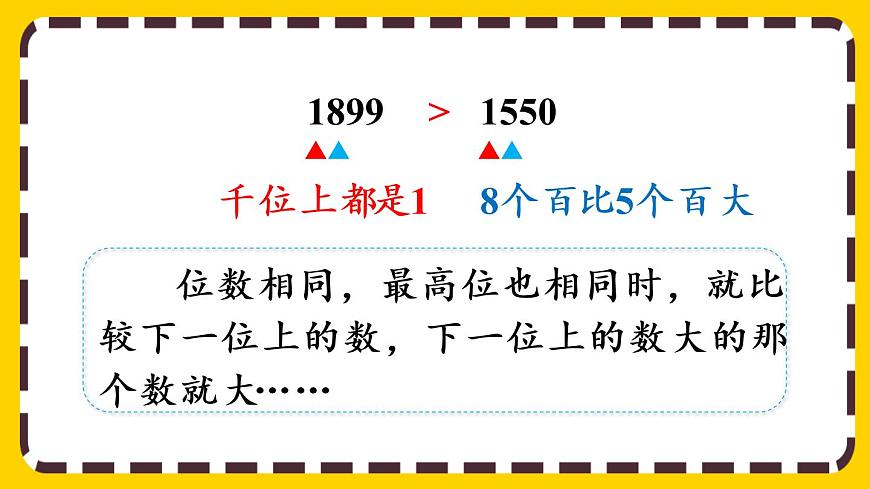 【最新教材插圖】7.8 萬(wàn)以內(nèi)數(shù)的大小比較（課件PPT）第8頁(yè)