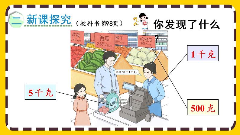 【最新教材插图】8.1 克、千克的认识(课件PPT)03