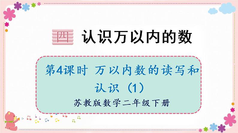 四、第4课时 万以内数的认识和读写(1)(教学课件)01