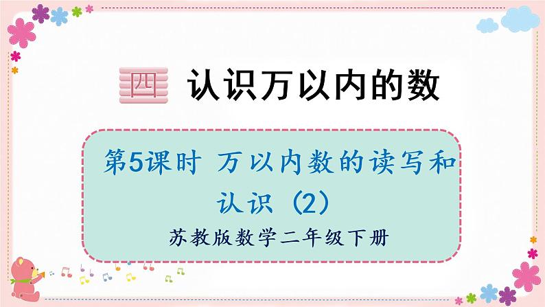 四、第5课时 万以内数的认识和读写(2)(教学课件)01