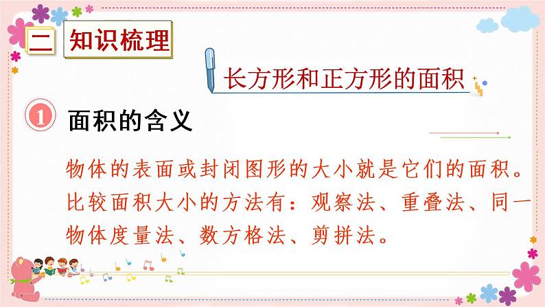 【总复习】长方形与正方形的面积(教学课件)03
