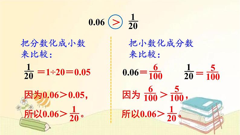 北师大版数学五年级下册 第4课时 “分数王国”与“小数王国” 课件第5页