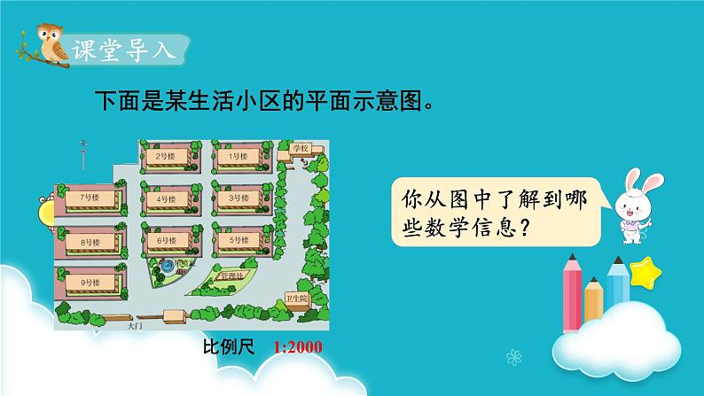 冀教版数学六年级下册 第4课时 生活小区(1) 课件第2页